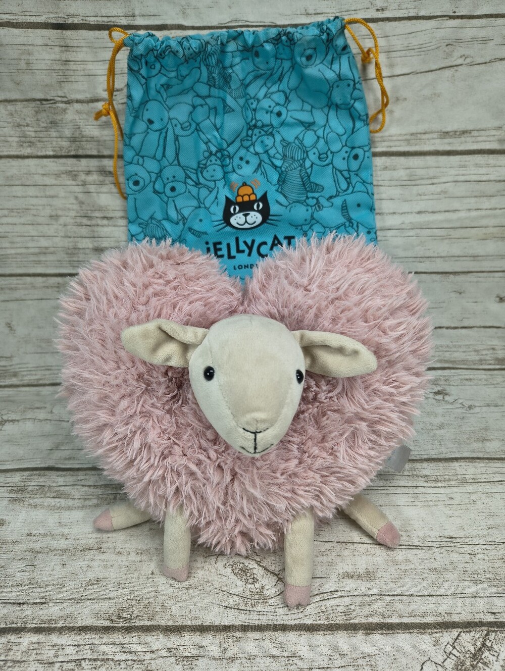 Jellycat Aimee Sheep With Dust Bag
